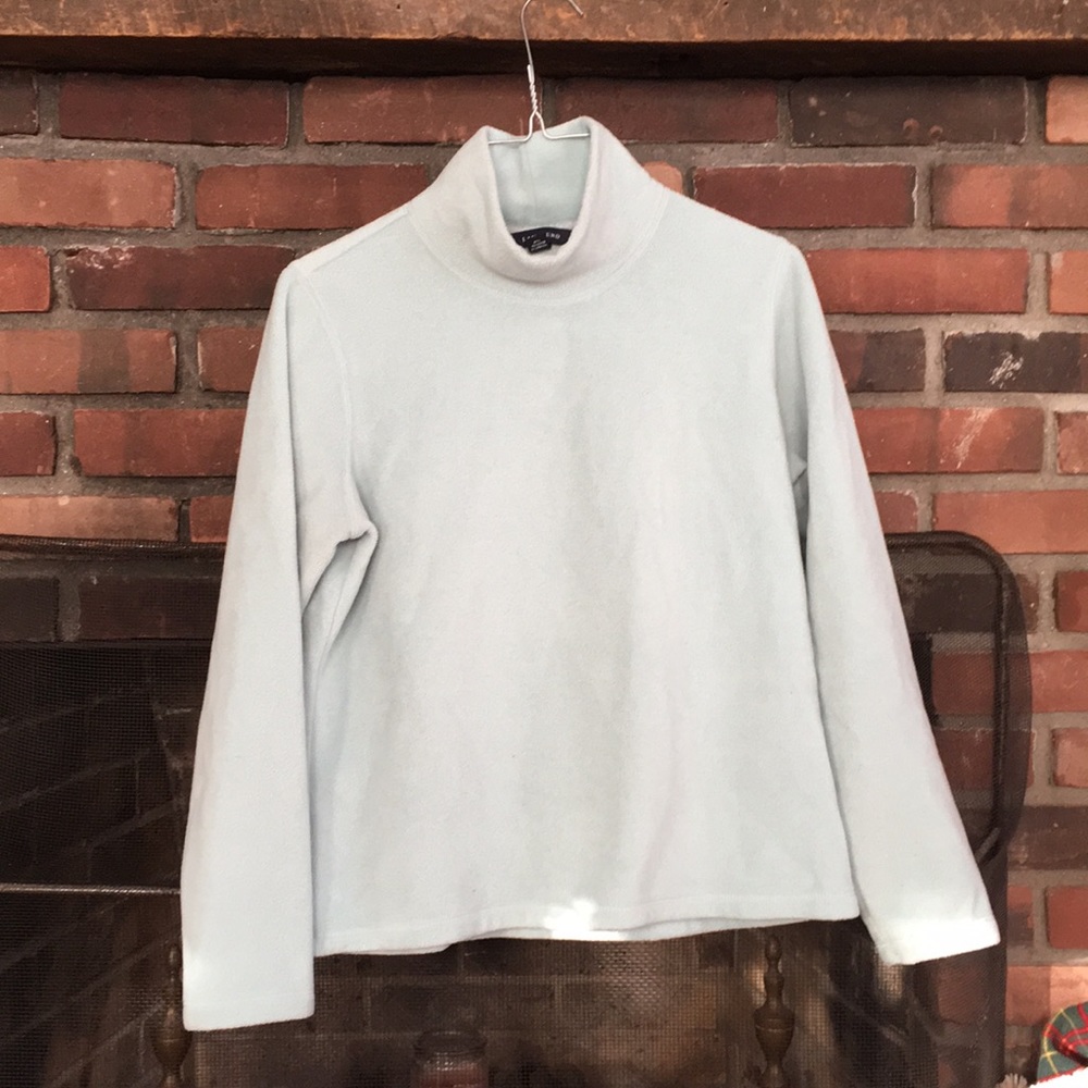 Lands end fleece sweater